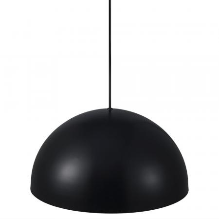 Pendelleuchte ELLEN Schwarz mit  Kuppelschirm 40cm Esstischbeleuchtung